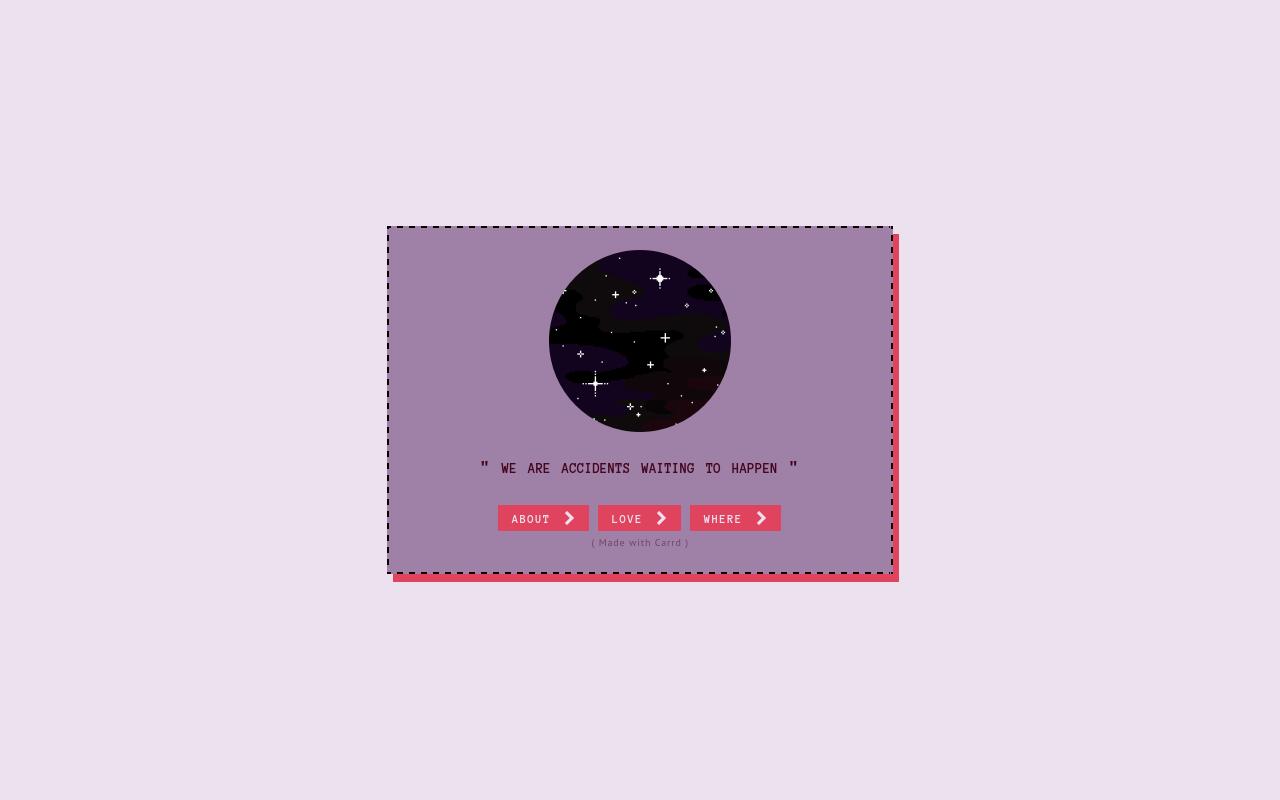 Carrd profile picture for @dreadful